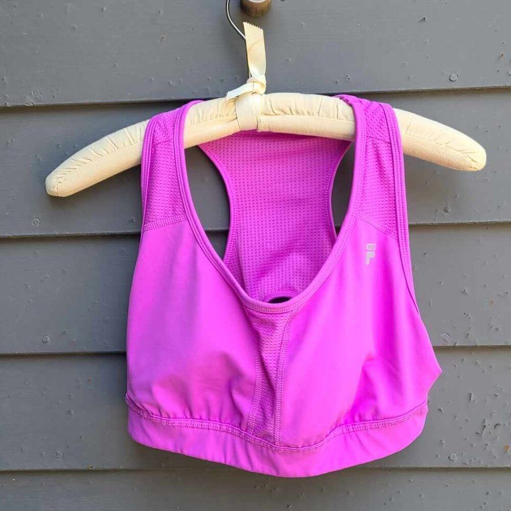 Fila Pink Sports Bra with Built in Cups size XL